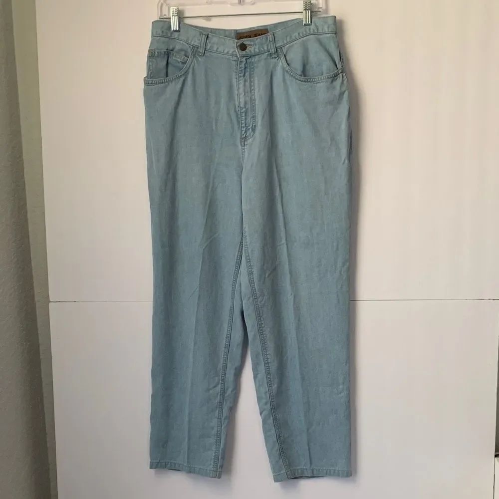 Jones Jeans Tencel Light Blue Women's Jeans Size 12